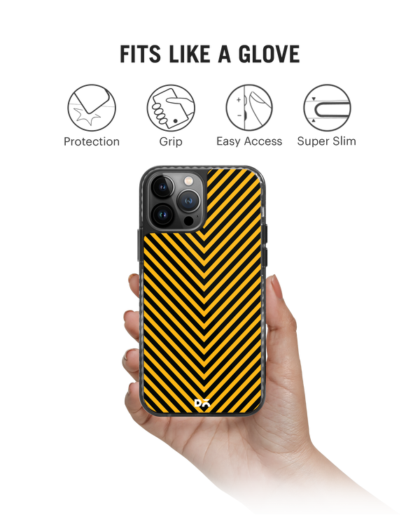 V Ochre Stride 2.0 Phone Case Cover For iPhone 15 Pro Max