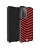 DailyObjects V Red Stride 2.0 Case Cover For Samsung Galaxy A52
