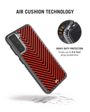 DailyObjects V Red Stride 2.0 Case Cover For Samsung Galaxy S21 Plus