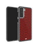 DailyObjects V Red Stride 2.0 Case Cover For Samsung Galaxy S21 Plus