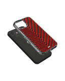 DailyObjects V Red Stride 2.0 Case Cover For iPhone 12