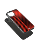 DailyObjects V Red Stride 2.0 Case Cover For iPhone 13