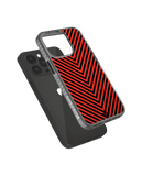 DailyObjects V Red Stride 2.0 Case Cover For iPhone 13 Pro
