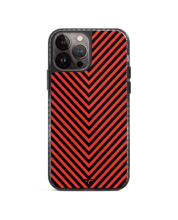 DailyObjects V Red Stride 2.0 Case Cover For iPhone 13 Pro