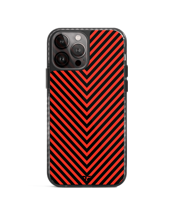 DailyObjects V Red Stride 2.0 Phone Case Cover For iPhone 14 Pro Max