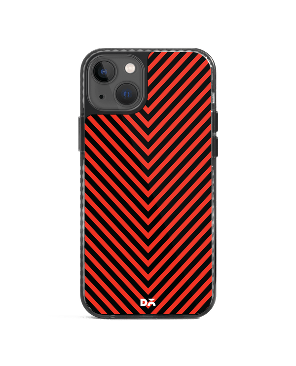 DailyObjects V Red Stride 2.0 Phone Case Cover For iPhone 14