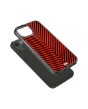 DailyObjects V Red Stride 2.0 Phone Case Cover For iPhone 15
