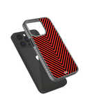 DailyObjects V Red Stride 2.0 Phone Case Cover For iPhone 15 Pro Max