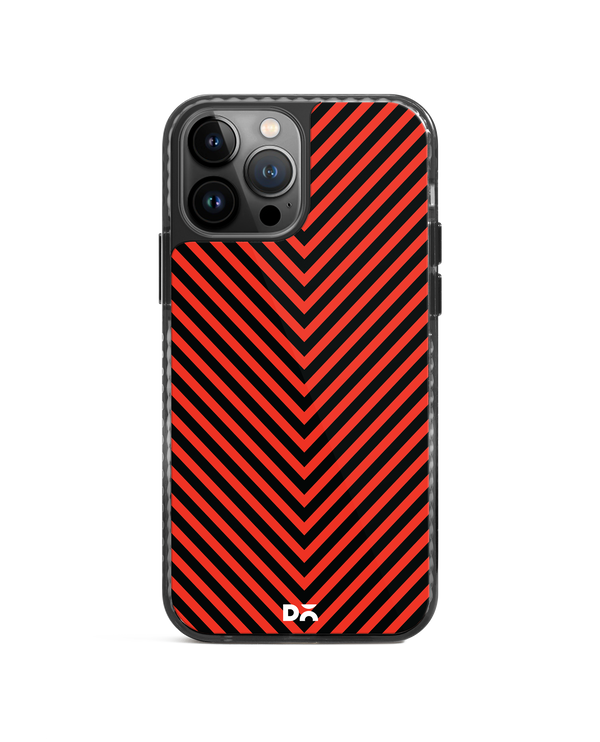DailyObjects V Red Stride 2.0 Phone Case Cover For iPhone 15 Pro Max