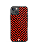 DailyObjects V Red Stride 2.0 Phone Case Cover For iPhone 15