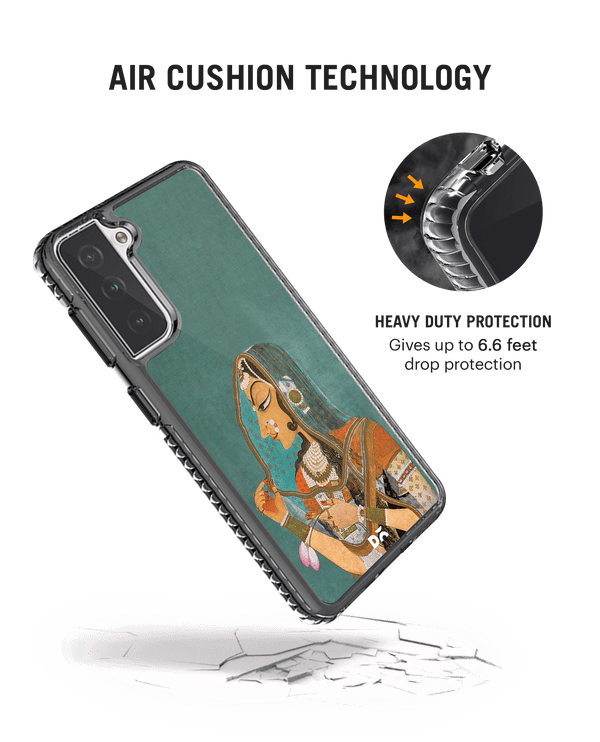 DailyObjects Vieled Woman Stride 2.0 Case Cover For Samsung Galaxy S21 FE