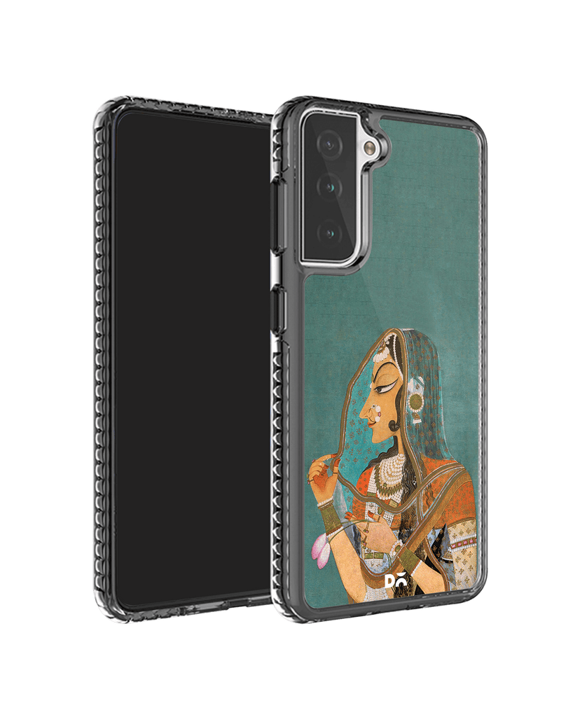 DailyObjects Vieled Woman Stride 2.0 Case Cover For Samsung Galaxy S21 FE