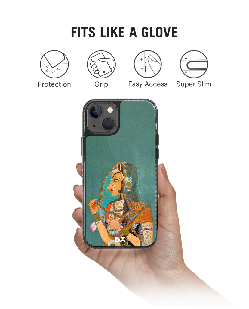 DailyObjects Vieled Woman Stride 2.0 Phone Case Cover For iPhone 15