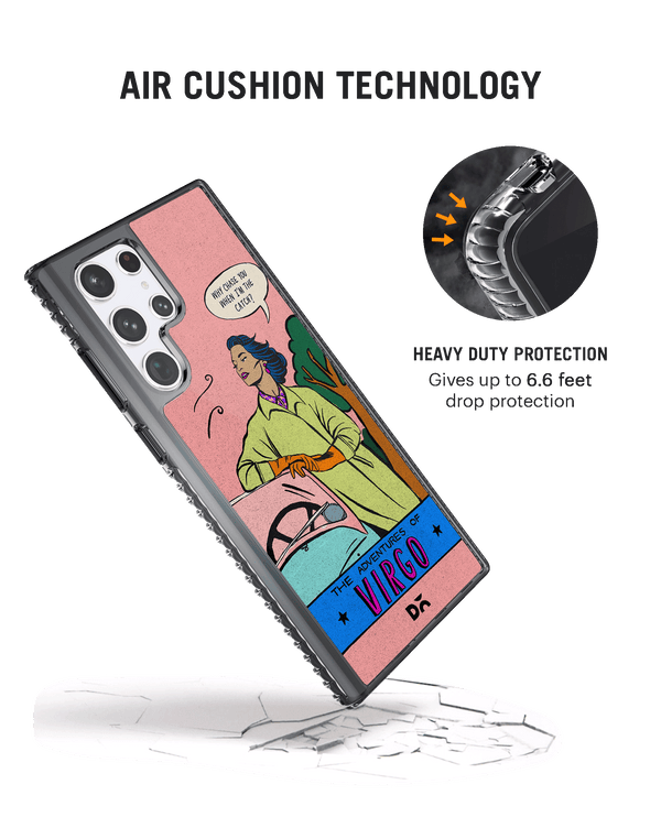 DailyObjects Virgo Stride 2.0 Case Cover For Samsung Galaxy S23 Ultra