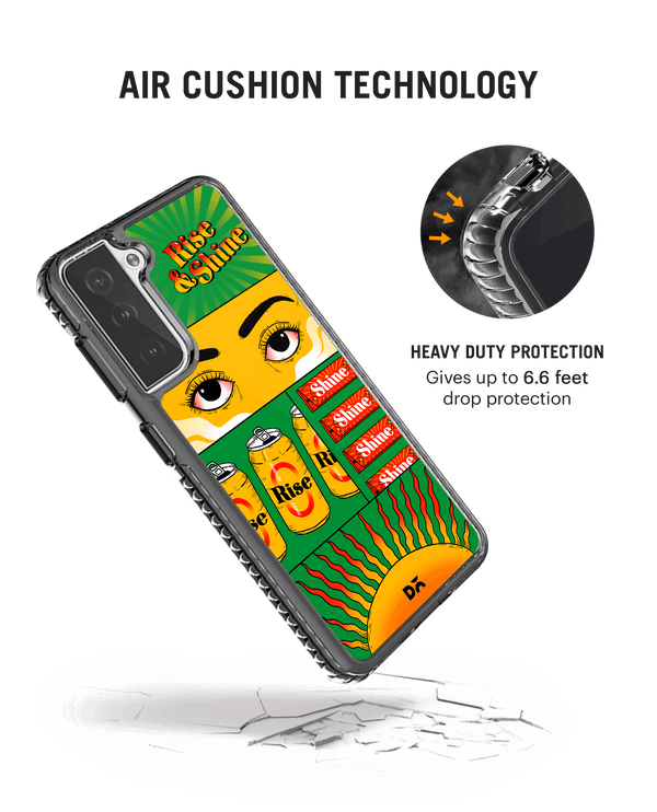 DailyObjects Wake and Bake Stride 2.0 Case Cover For Samsung Galaxy S21