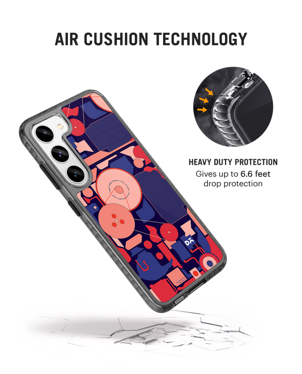 DailyObjects WalkMen Stride 2.0 Case Cover For Samsung Galaxy S23