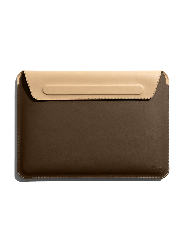 Walnut Brown SnapOn Envelope Sleeve For Macbook Pro 40.64cm (16 inch)