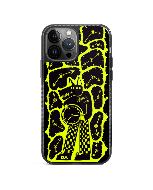 DailyObjects Watch Dog Stride 2.0 Case Cover For iPhone 13 Pro Max