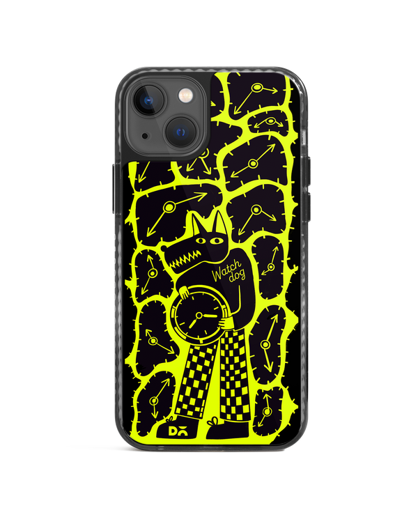 DailyObjects Watch Dog Stride 2.0 Phone Case Cover For iPhone 15 Plus