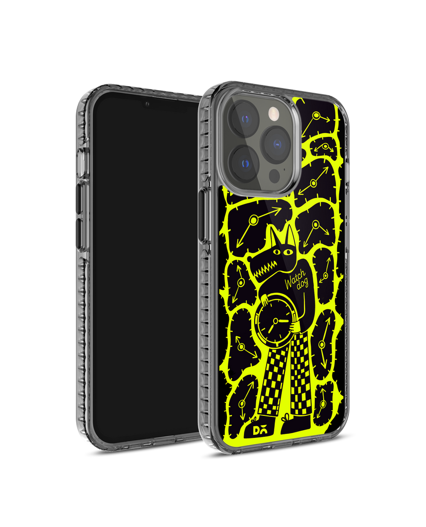 DailyObjects Watch Dog Stride 2.0 Case Cover For iPhone 15 Pro