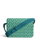Wavey Green Sol Box Shoulder Bag