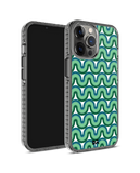DailyObjects Wavey Green Stride 2.0 Case Cover For iPhone 12 Pro Max