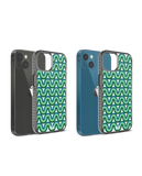 DailyObjects Wavey Green Stride 2.0 Phone Case Cover For iPhone 14