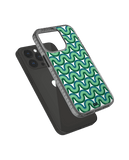 DailyObjects Wavey Green Stride 2.0 Phone Case Cover For iPhone 14 Pro Max