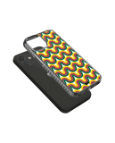 DailyObjects Wavey Maroon Stride 2.0 Case Cover For iPhone 12