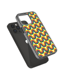 DailyObjects Wavey Maroon Stride 2.0 Case Cover For iPhone 12 Pro