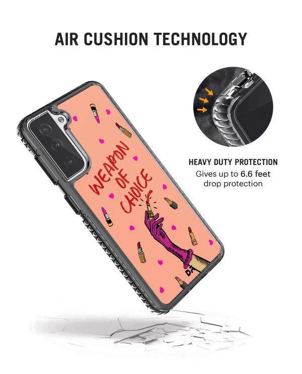 DailyObjects Weapon of Choice Stride 2.0 Case Cover For Samsung Galaxy S21