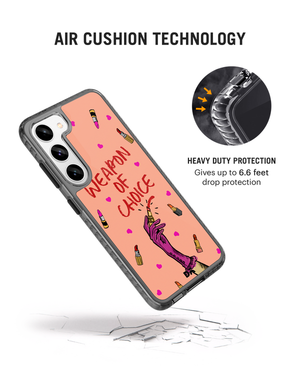 DailyObjects Weapon of Choice Stride 2.0 Case Cover For Samsung Galaxy S23