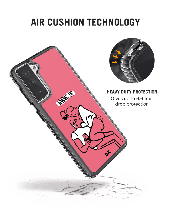 DailyObjects Wining Up Stride 2.0 Case Cover For Samsung Galaxy S21
