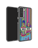DailyObjects Woke Broke Couple Stride 2.0 Case Cover For Samsung Galaxy S21