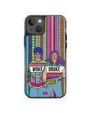 DailyObjects Woke Broke Couple Stride 2.0 Phone Case Cover For iPhone 14