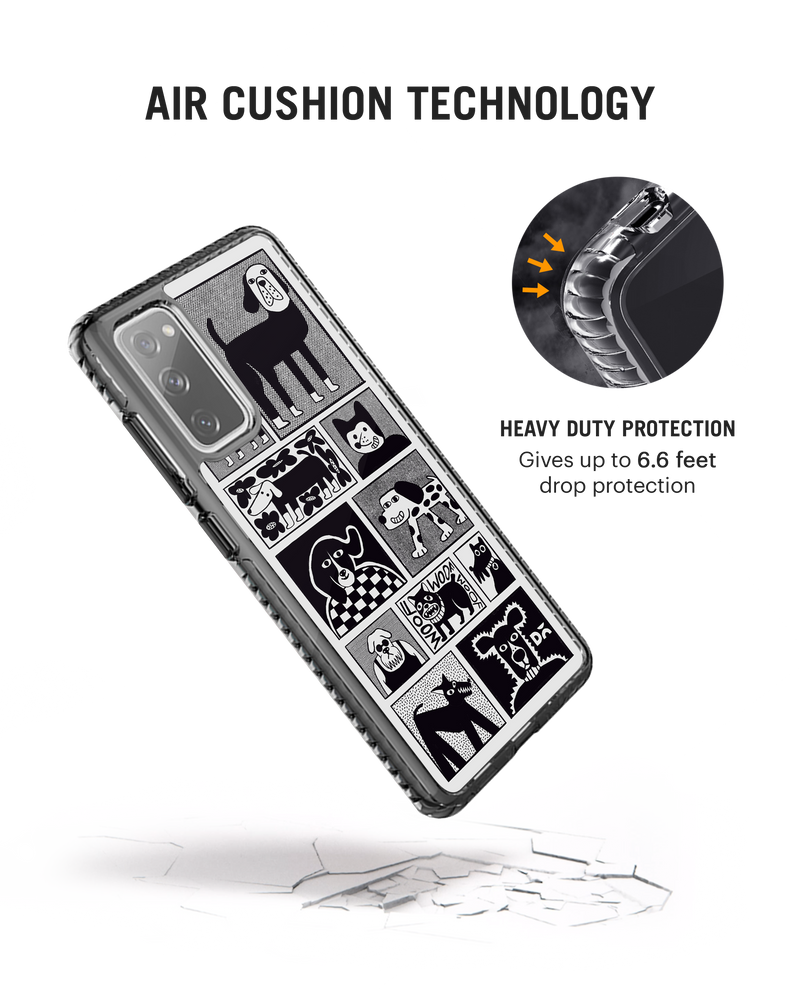 DailyObjects Woof Tribe Stride 2.0 Case Cover For Samsung Galaxy S20 FE