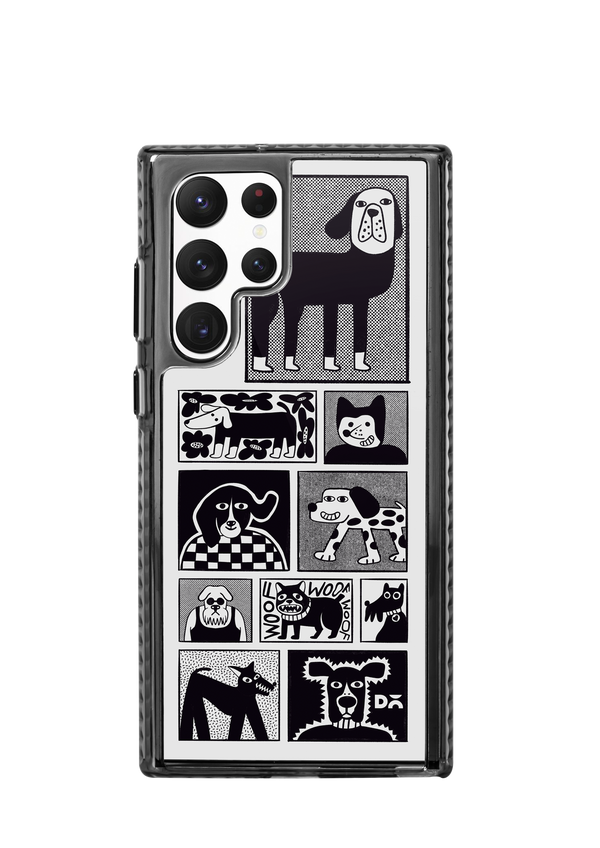 DailyObjects Woof Tribe Stride 2.0 Case Cover For Samsung Galaxy S22 Ultra