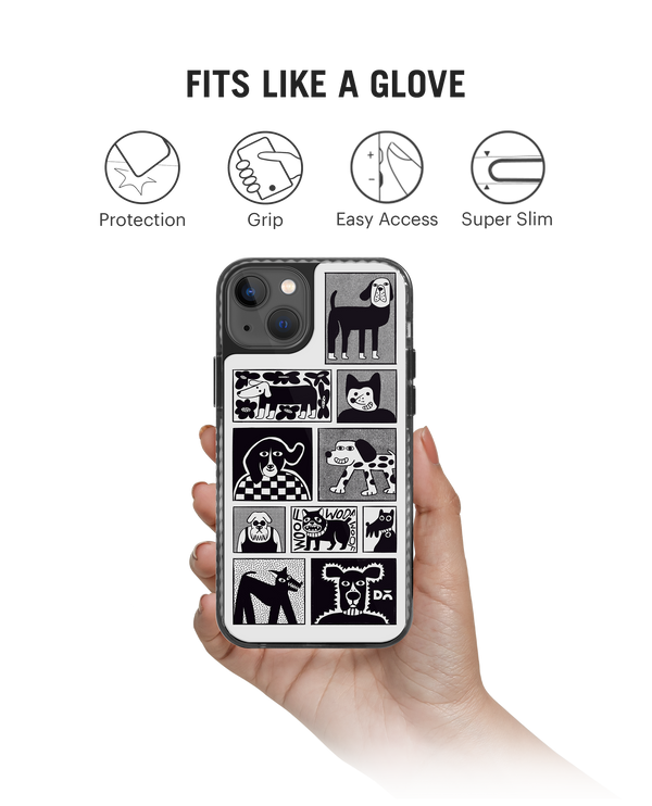 DailyObjects Woof Tribe Stride 2.0 Phone Case Cover For iPhone 15