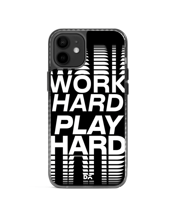 DailyObjects Work Hard Stride 2.0 Case Cover For iPhone 12