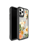 DailyObjects Yellow Hibiscus Black Hybrid Clear Case Cover For iPhone 11 Pro