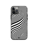 DailyObjects Zebra Waves Stride 2.0 Case Cover For iPhone 12 Pro