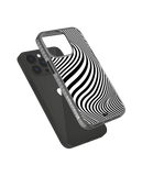 DailyObjects Zebra Waves Stride 2.0 Case Cover For iPhone 13 Pro