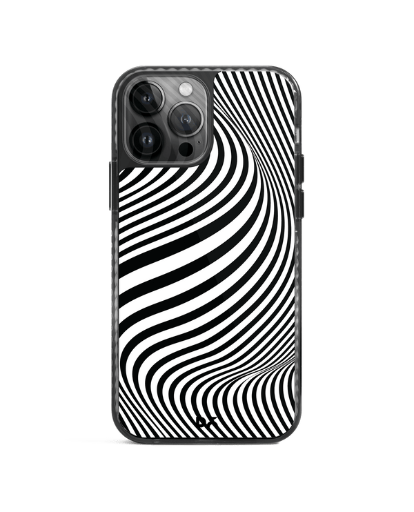 DailyObjects Zebra Waves Stride 2.0 Case Cover For iPhone 13 Pro Max