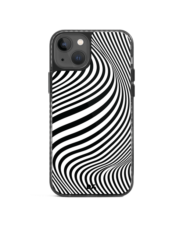 DailyObjects Zebra Waves Stride 2.0 Case Cover For iPhone 13