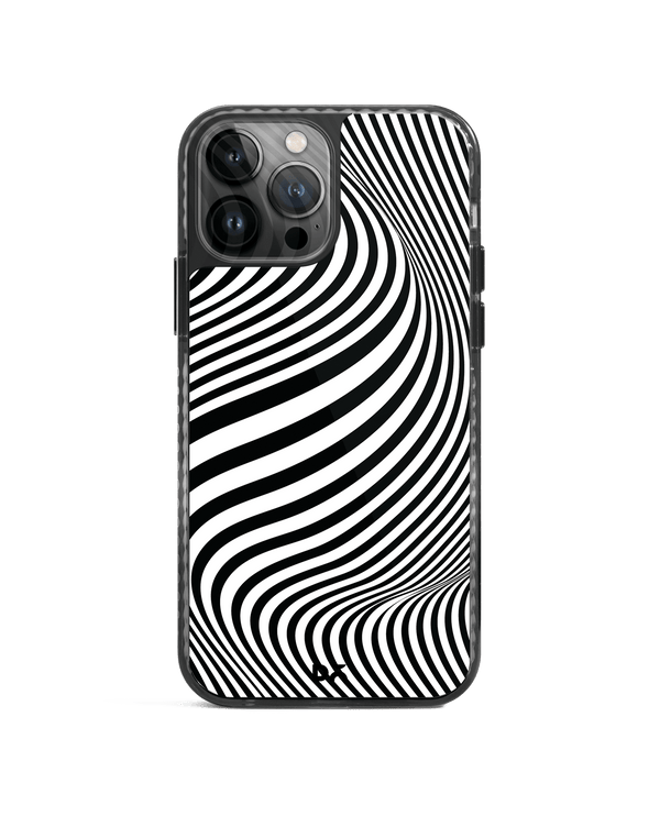 DailyObjects Zebra Waves Stride 2.0 Phone Case Cover For iPhone 14 Pro