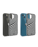 Zebra Waves Stride 2.0 Phone Case Cover For iPhone 15