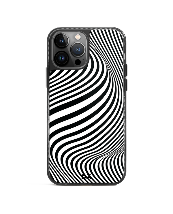 DailyObjects Zebra Waves Stride 2.0 Phone Case Cover For iPhone 15 Pro
