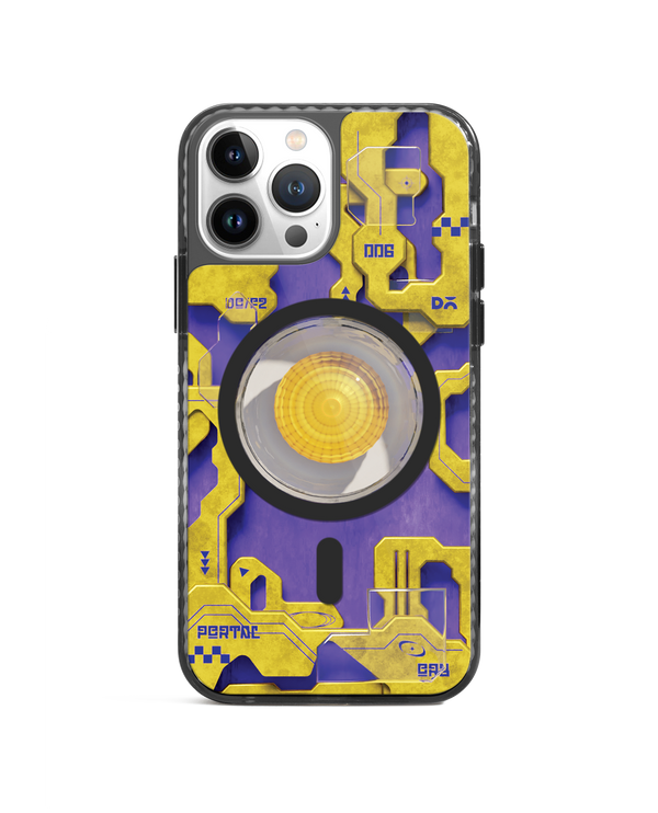 DailyObjects Zon Stride 2.0 Clear MagSafe Phone Case Cover For iPhone 15 Pro Max