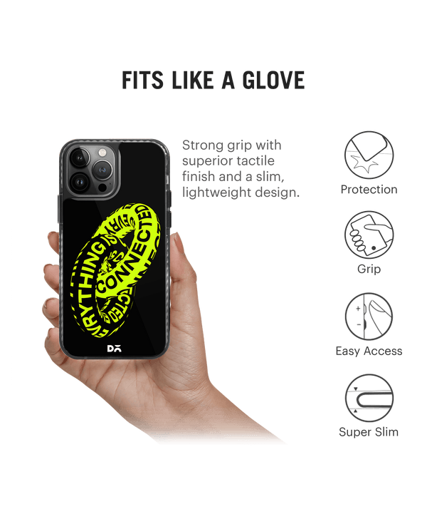 DailyObjects Everything Is Connected Stride 2.0 Phone Case Cover For iPhone 14 Pro Max