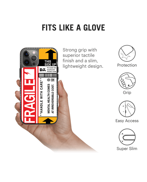 DailyObjects Fragile Stride 2.0 Case Cover For iPhone 12 Pro